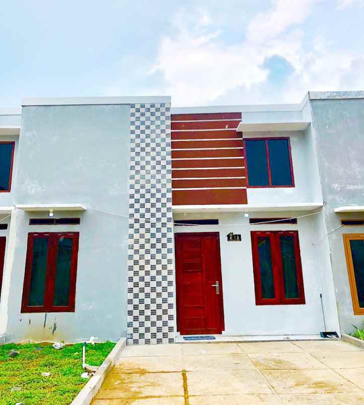 dijual rumah baru murah dekat stasiun cilejit bogor