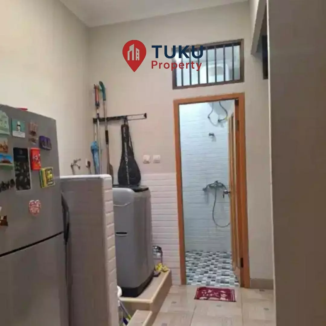 dijual rumah bsd 1 lantai dapat kitchen set