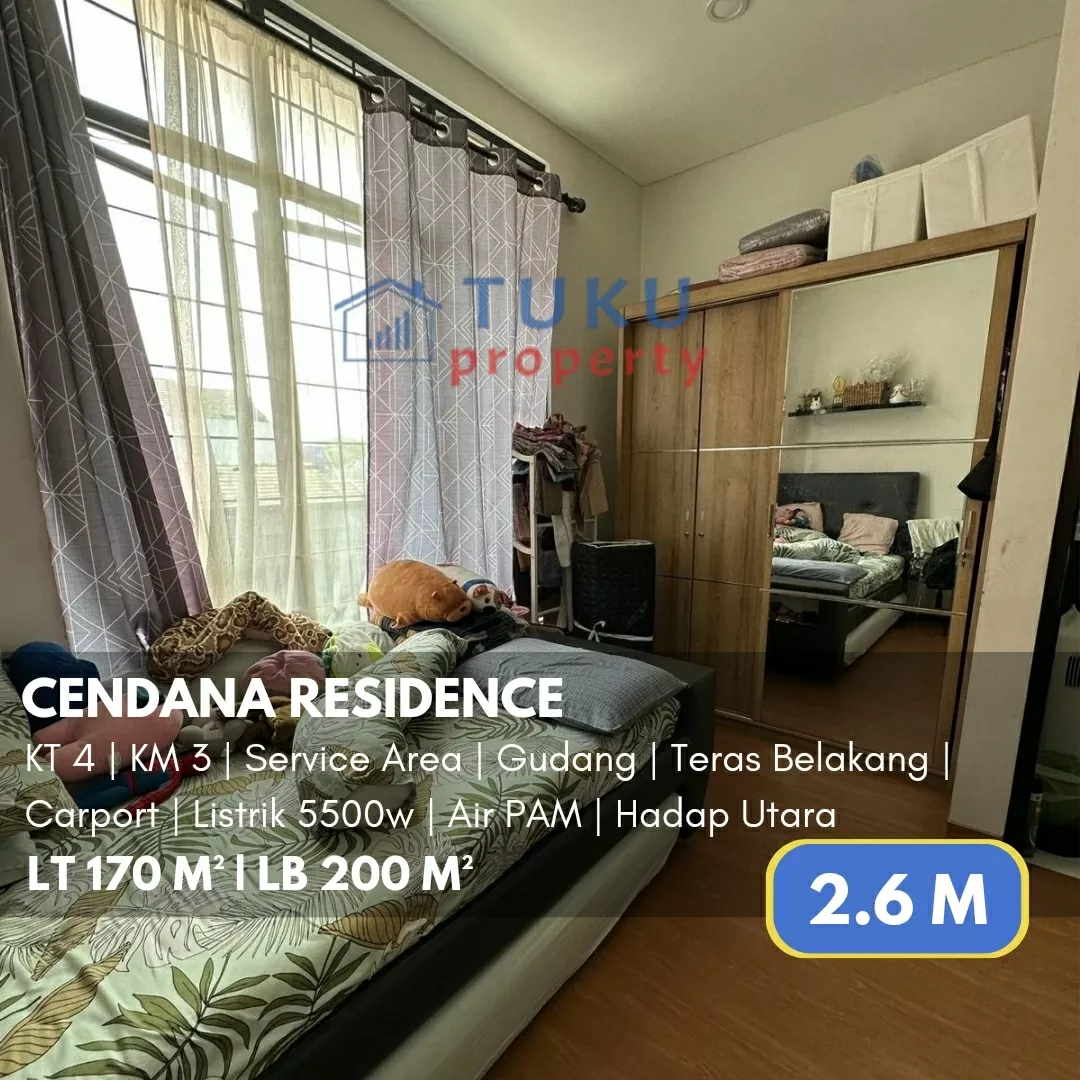 dijual rumah cendana residence pamulang