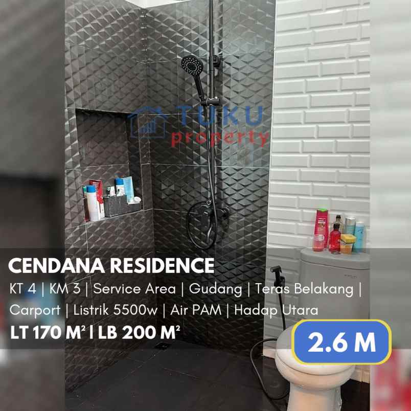 dijual rumah cendana residence pamulang