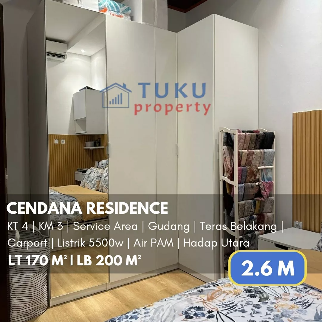 dijual rumah cendana residence pamulang