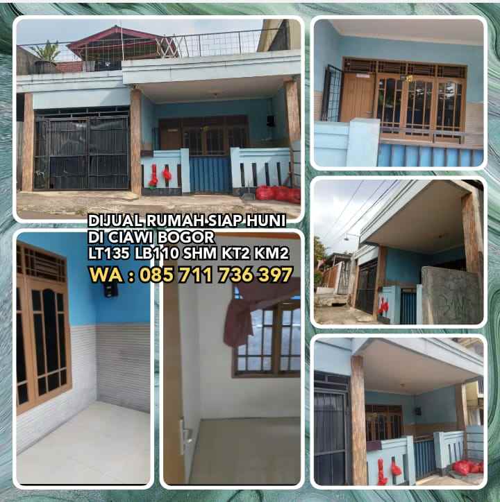 dijual rumah ciawi bogor