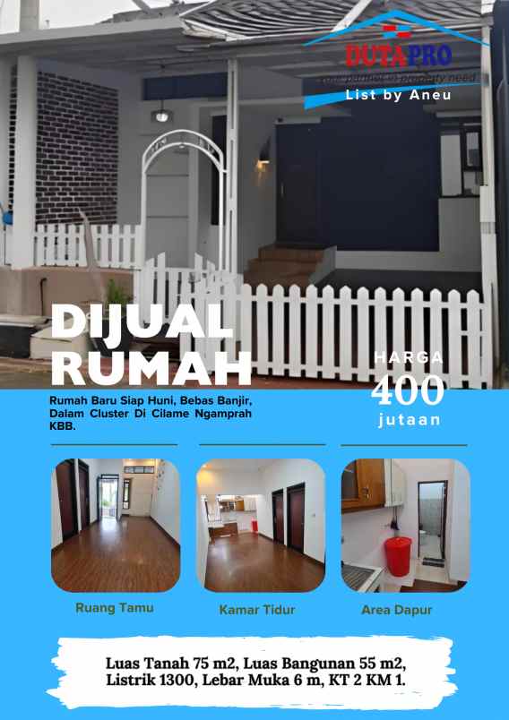 dijual rumah cilame