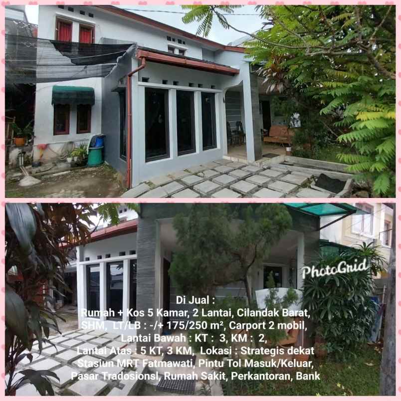 dijual rumah cilandak