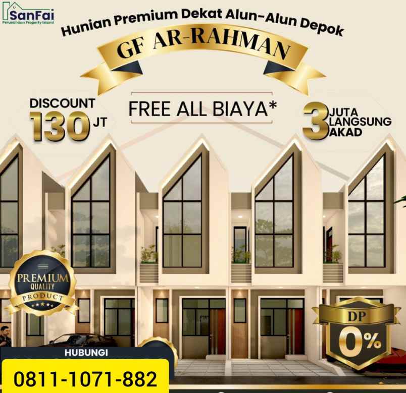 dijual rumah cilodong depok kota