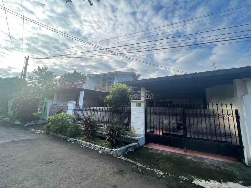 dijual rumah cimanggu permai kota bogor