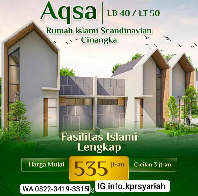 dijual rumah cinangka sawangan