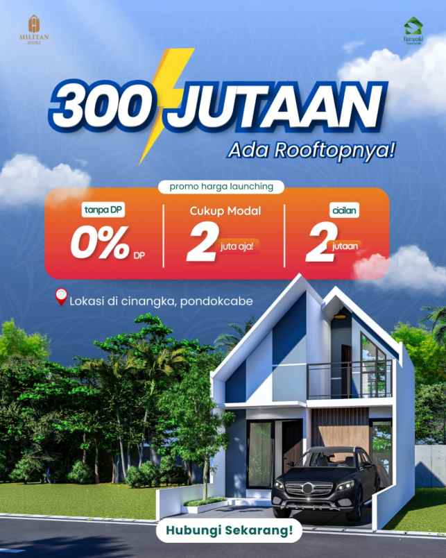 dijual rumah cinangka sawangan depok