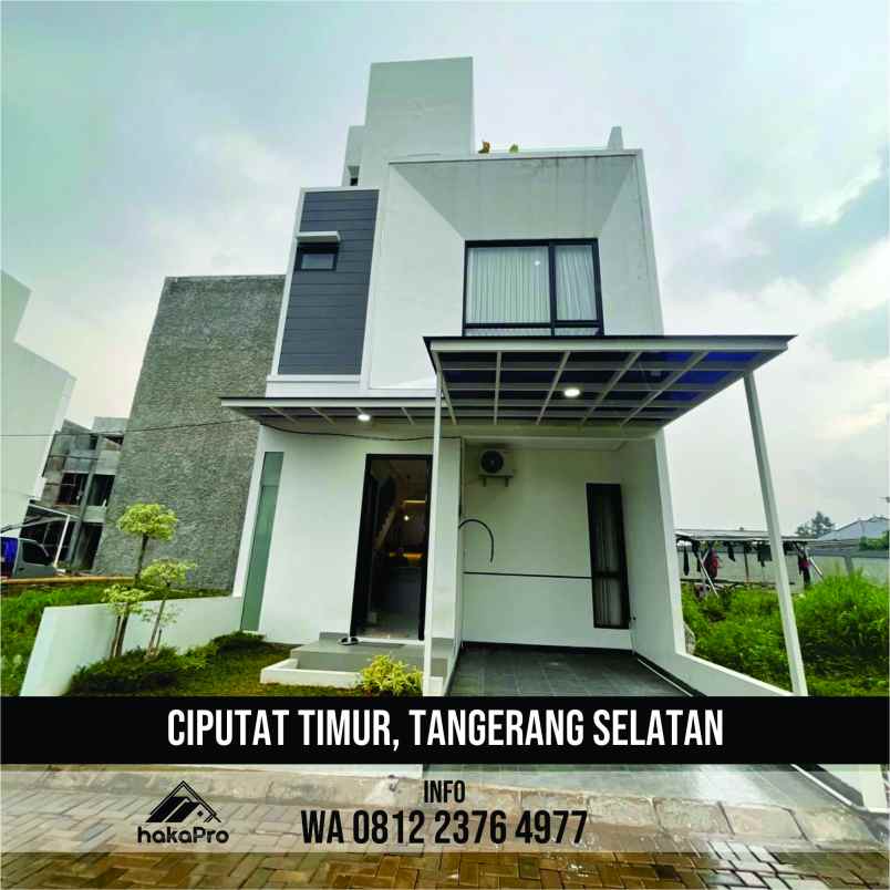 dijual rumah cireundeu ciputat tangsel