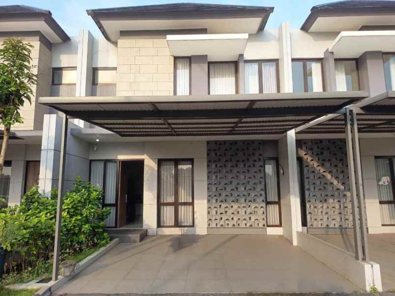 dijual rumah cluster cherryville grand