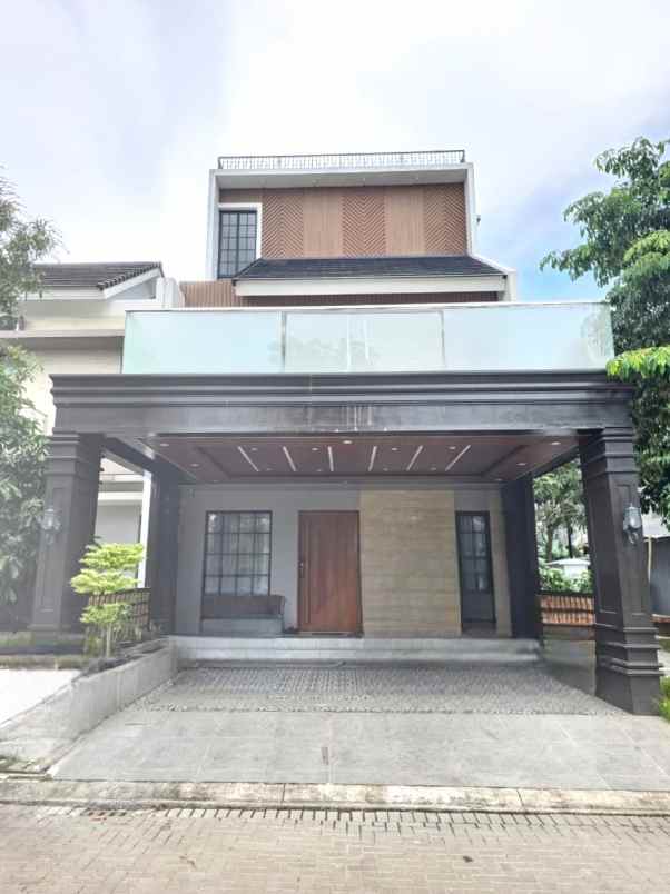 dijual rumah cluster lavesh harapan