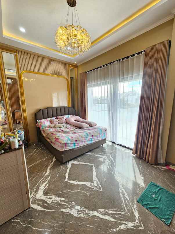 dijual rumah cluster lavesh harapan