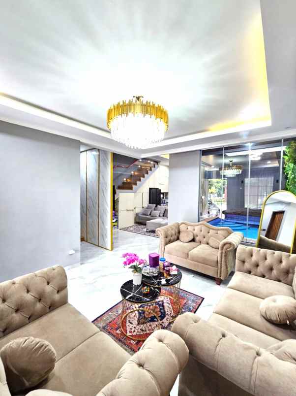 dijual rumah cluster lavesh harapan