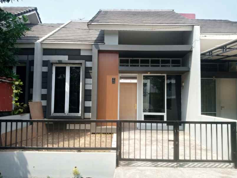 dijual rumah cluster tanpa dp di setu bekasi