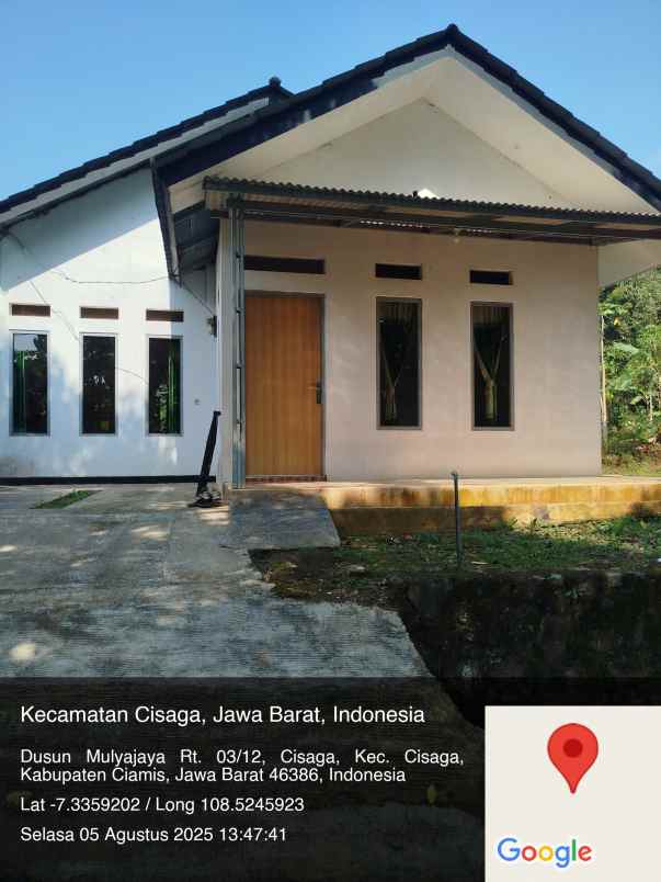 dijual rumah dan tanah di cisaga shm