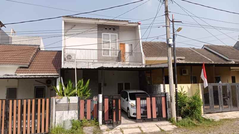 dijual rumah di cluster river view sawangan depok