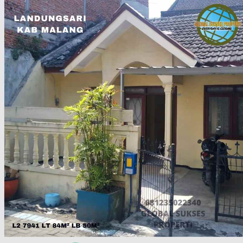 dijual rumah di landungsari dekat