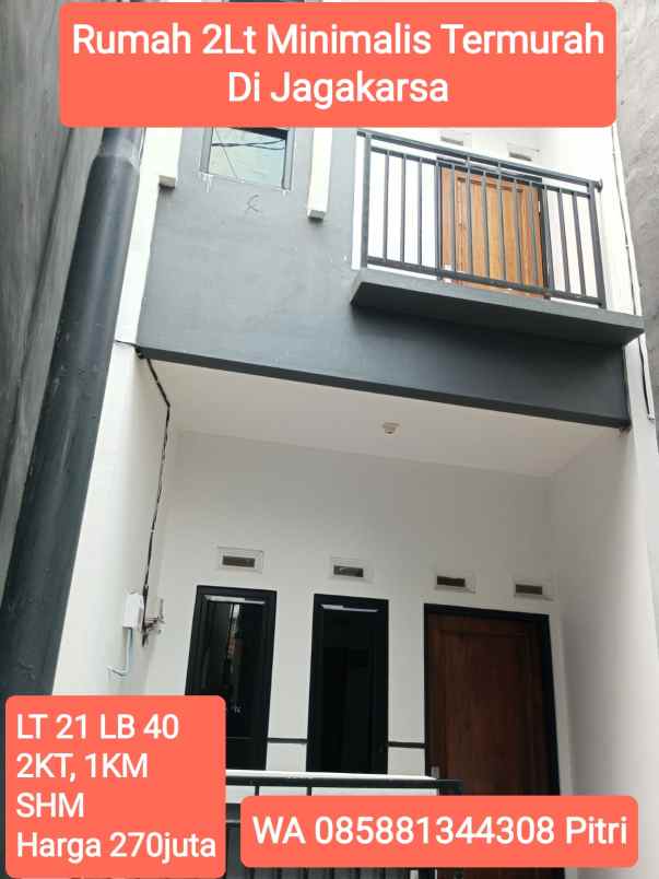 dijual rumah jagakarsa