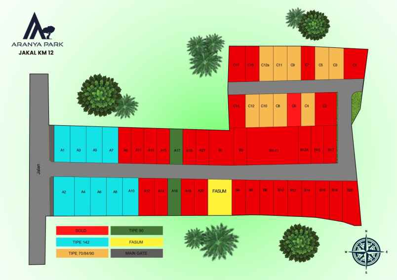 dijual rumah jalan kaliurang km 12