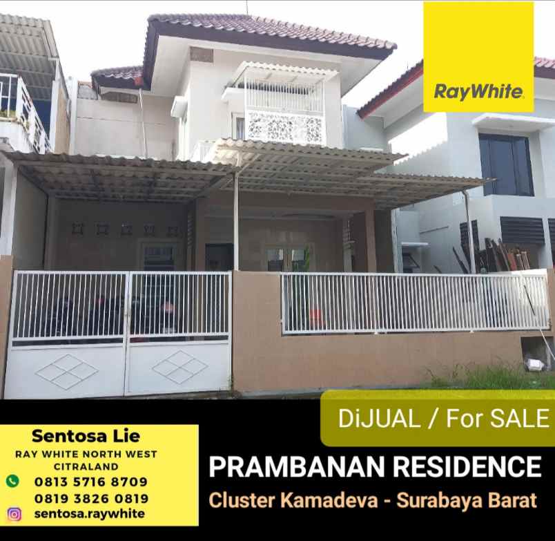 dijual rumah jalan prambanan residence