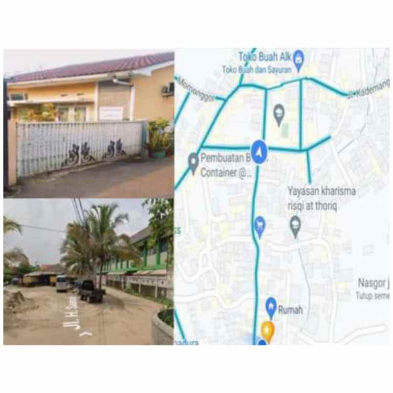 dijual rumah jalan sanaan kademangan