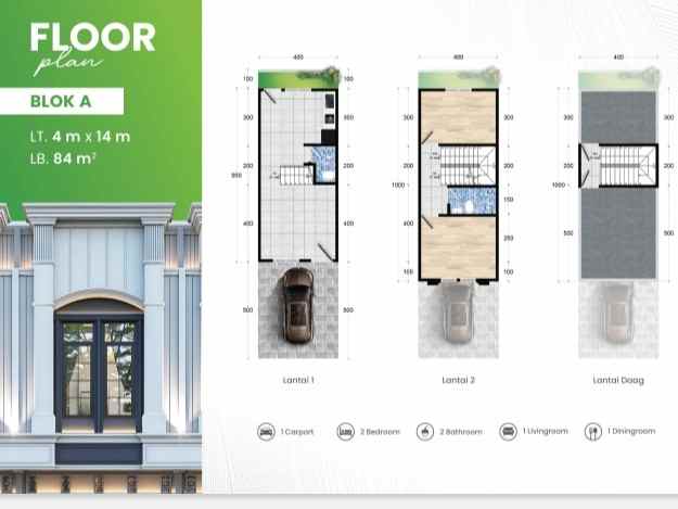 dijual rumah jalan taut tempuling