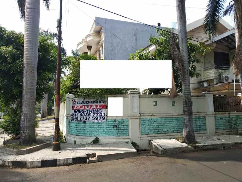 dijual rumah janur elok kelapa gading