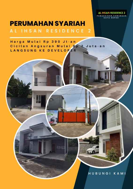 dijual rumah jl h abdul fatah