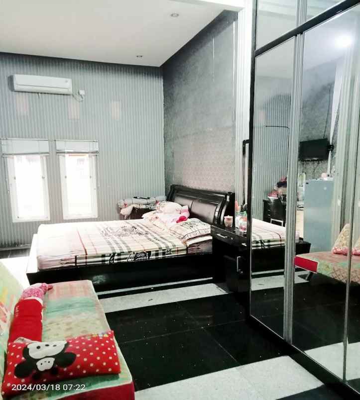 dijual rumah jl nusantara iv bd 15 kel