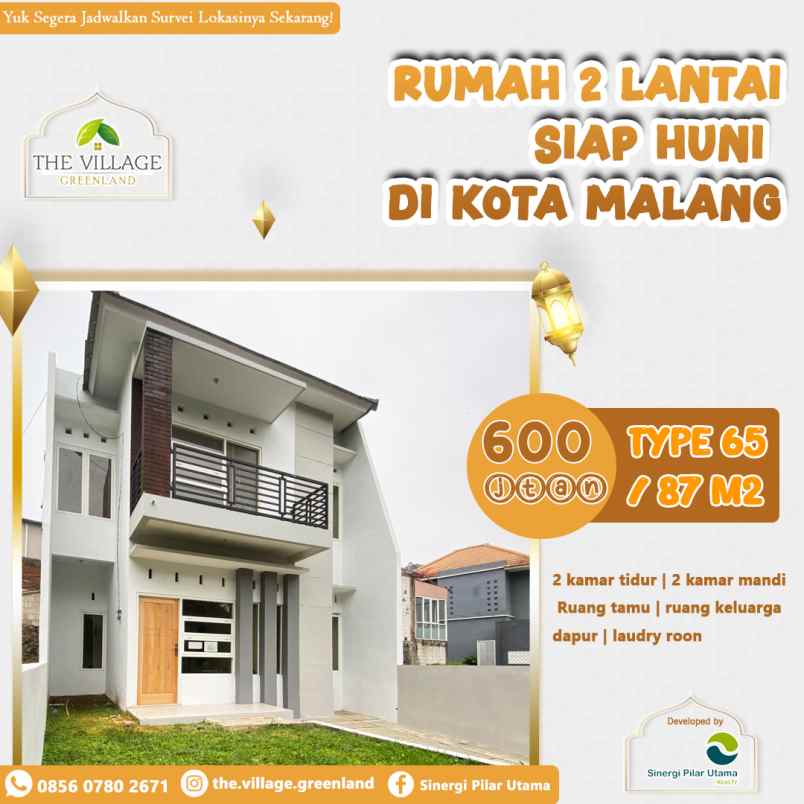 dijual rumah jl pahlawan balearjosari