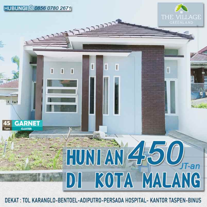 dijual rumah jl pahlawan balearjosari