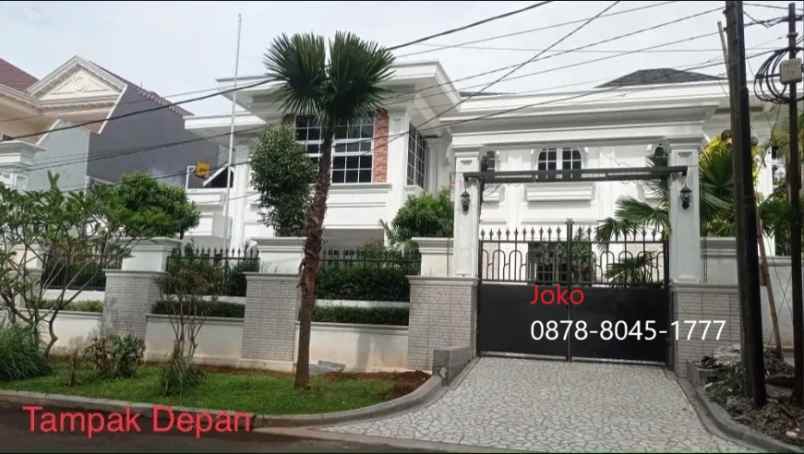 dijual rumah jl raya cibubur