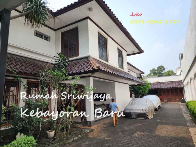 dijual rumah jl sriwijaya