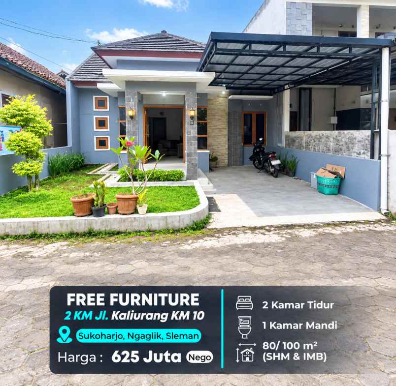 dijual rumah kaliurang km 11