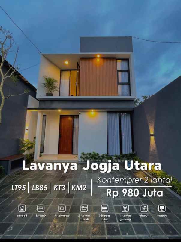 dijual rumah kaliurang km 12 5