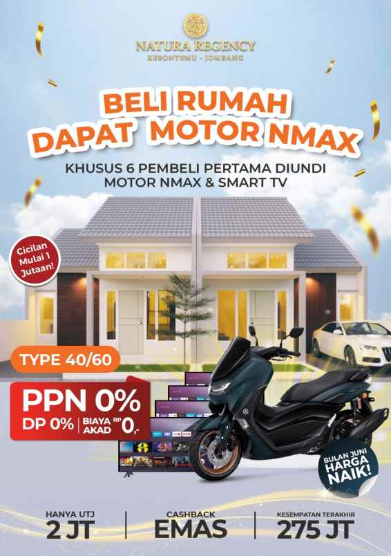 dijual rumah kebontemu peterongan