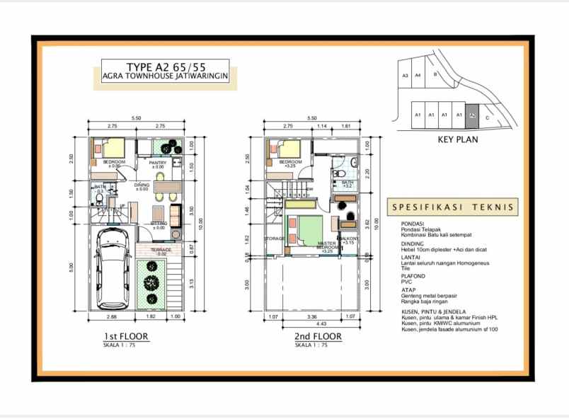 dijual rumah komplek bdn jatiwaringin