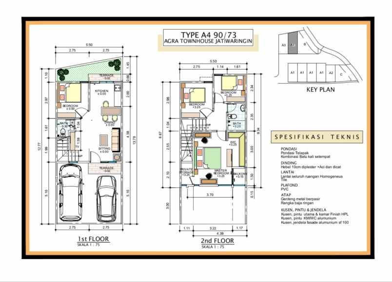 dijual rumah komplek bdn jatiwaringin