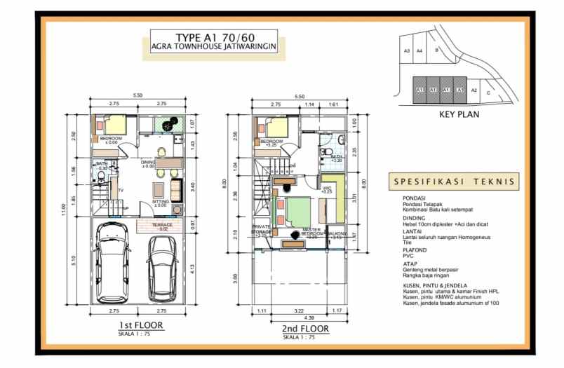 dijual rumah komplek bdn jatiwaringin