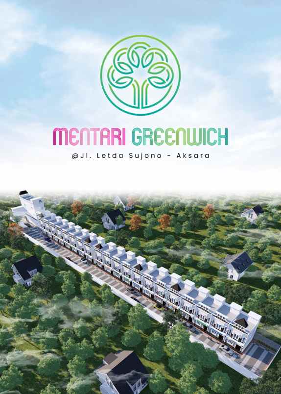 dijual rumah komplek mentari greenwich