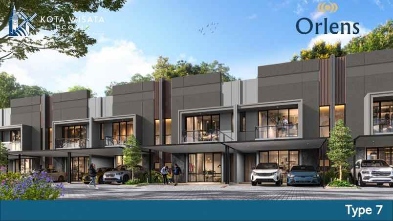 dijual rumah kota wisata cibubur gunung