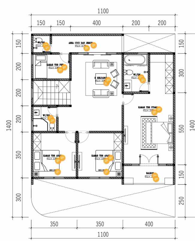 dijual rumah mampang