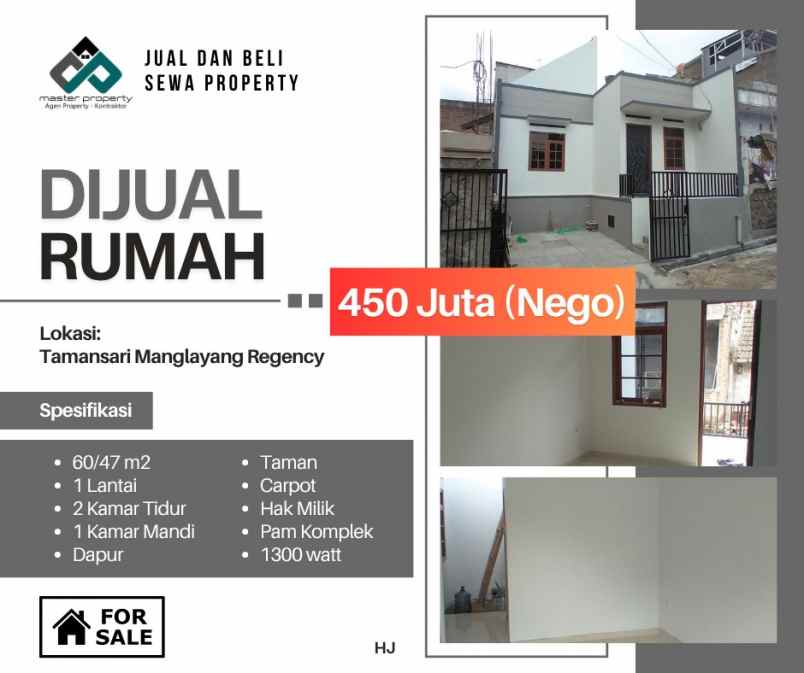 dijual rumah manglayang regency