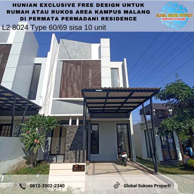 dijual rumah permata permadani residence