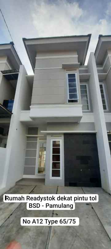 dijual rumah pondok benda