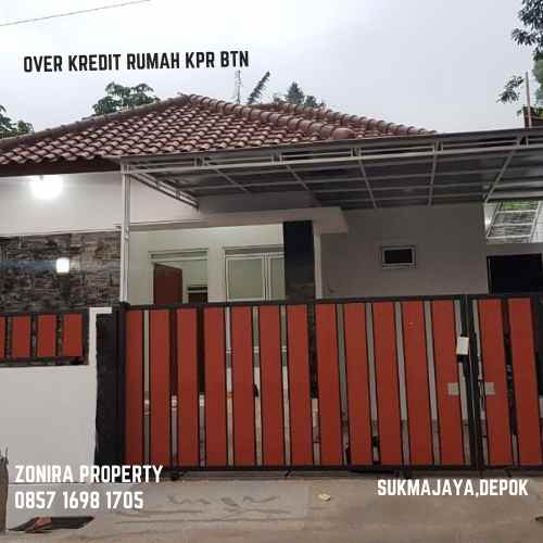 dijual rumah pondok sukmajaya permai