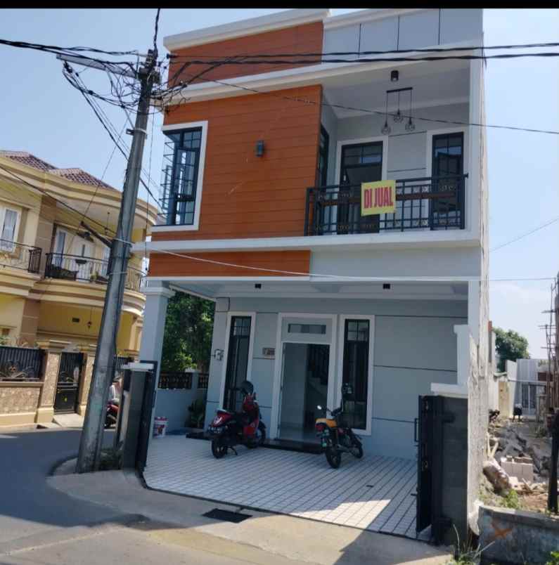 dijual rumah rankapan jaya pancoran mas