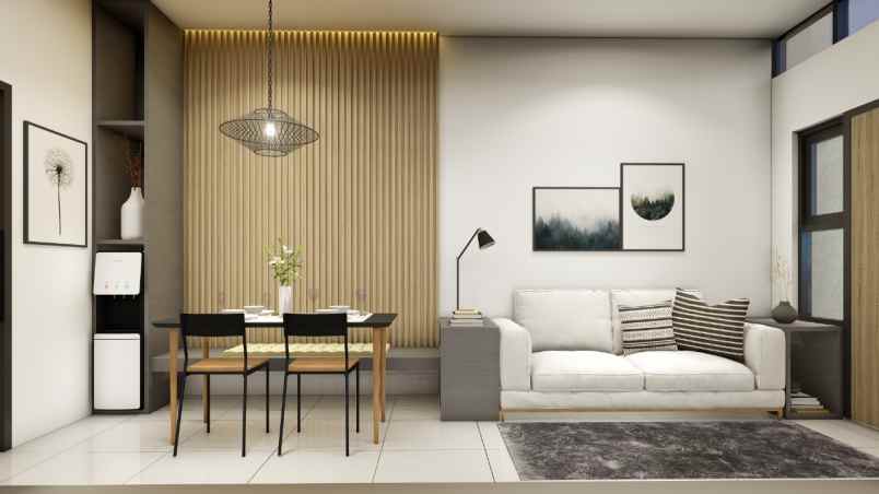 dijual rumah scandinavian 500 jutaan di cipayung depok