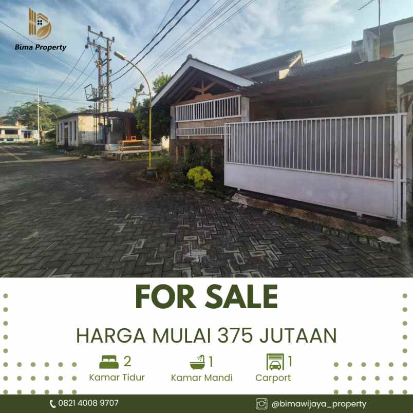 dijual rumah second terawat