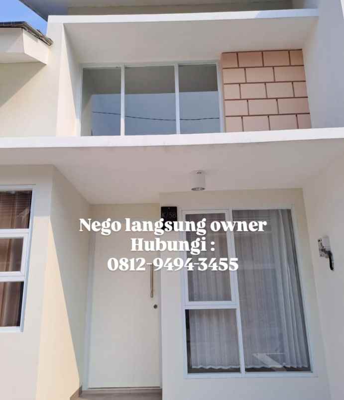 dijual rumah serdang kulon